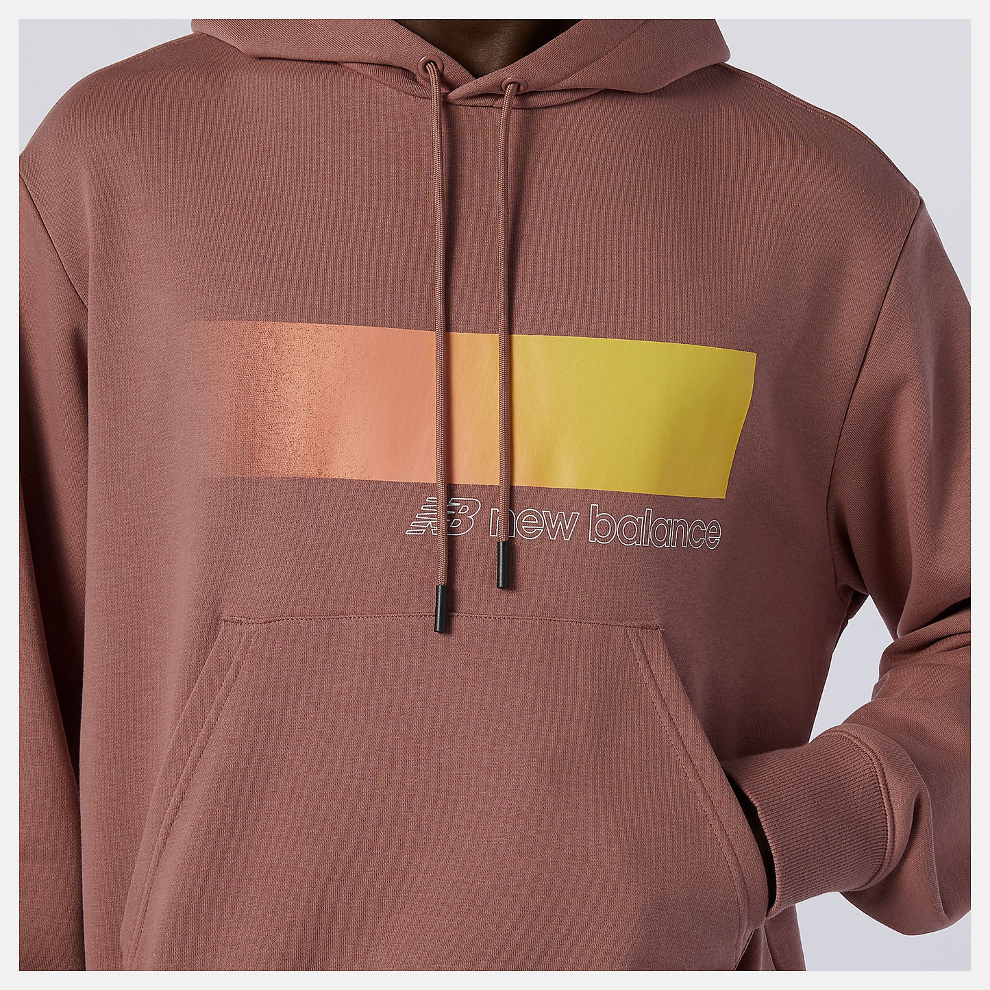 Red NB Sport Style Optiks Hoodie | New Balance Clothing