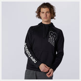 Black Tenacity Performance Fleece Pullover Hoodie | New Balance Clothing