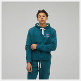 Mountain Teal NB Athletics Clash Hoodie | New Balance Clothing