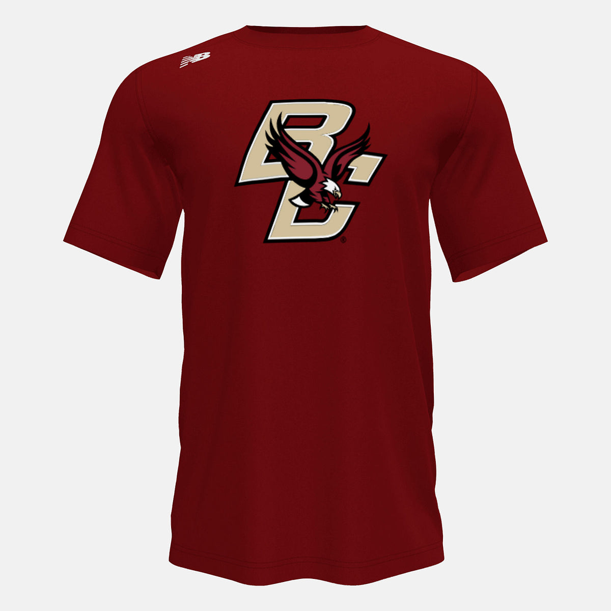 Mercury Red Short Sleeve Tech Tee(Boston College) | New Balance Clothing
