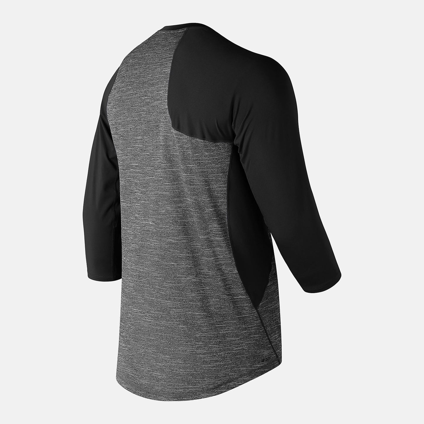 Black Asym 2.0 Right 3/4 Sleeve | New Balance Clothing