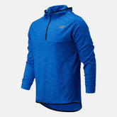 Cobalt Blue Tenacity Hooded QTR Zip | New Balance Clothing