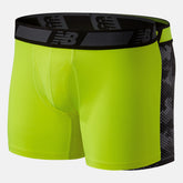 Hi Lite/Black Print NB Dry 6 Inch Boxer Brief 2 Pack | New Balance Accessories