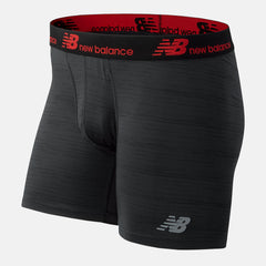 Black/Red NB Dry 6 Inch Boxer Brief 2 Pack | New Balance Accessories