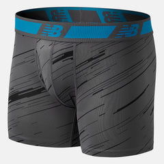 Black/Lead NB Dry 6 Inch Boxer Brief 2 Pack | New Balance Accessories