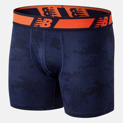 Pigment/Pigment Print NB Dry 6 Inch Boxer Brief 2 Pack | New Balance Accessories