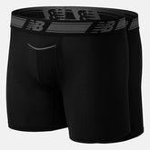 Black Men Mesh 6 Inch Boxer Brief 2 Pack | New Balance Accessories
