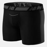 Lead/Black Men Mesh 6 Inch Boxer Brief 2 Pack | New Balance Accessories