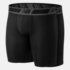 Black Men Dry/Fresh 9 Inch Brief 2 Pack | New Balance Accessories