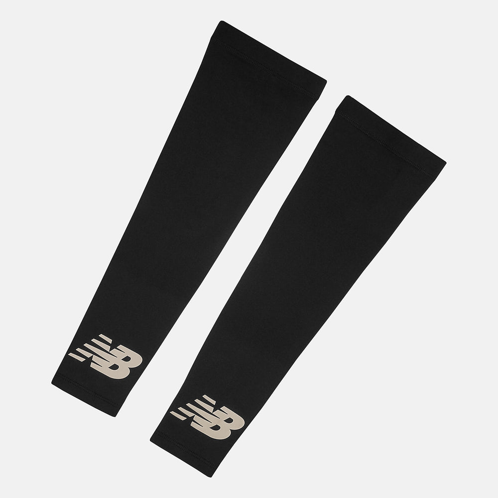 Black Cold Weather Arm Sleeves | New Balance Accessories