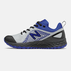 Black/Royal Blue and White Fresh Foam Velo v2 Turf | New Balance Shoes
