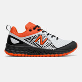 Black/Orange and White Fresh Foam Velo v2 Turf | New Balance Shoes