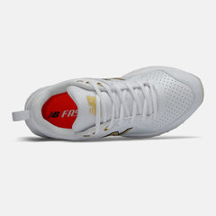 White/Gold Fresh Foam Velo v2 Turf | New Balance Shoes