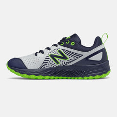 Team Navy/Lime Green and White Fresh Foam Velo v2 Turf | New Balance Shoes