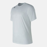 White Short Sleeve Tech Tee | New Balance Clothing