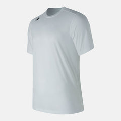 White Short Sleeve Tech Tee | New Balance Clothing