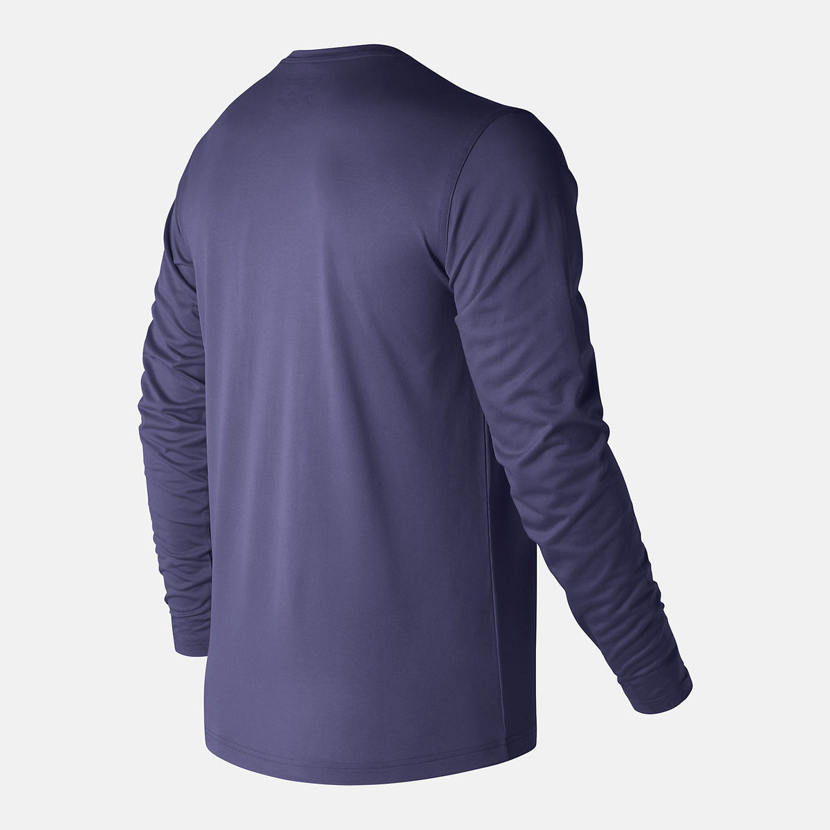 Team Navy LS Tech Baseball Tee | New Balance Clothing
