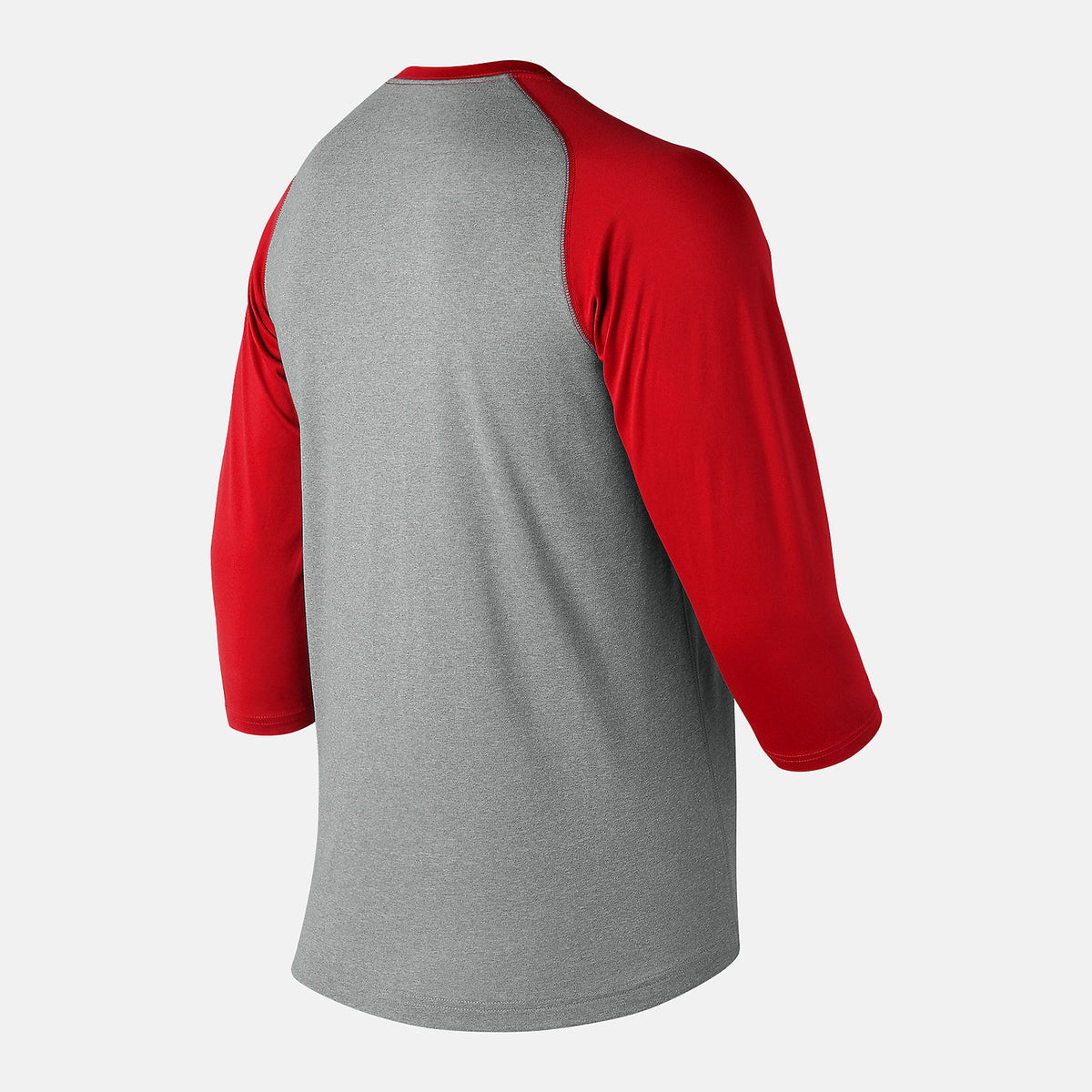 Team Red Inline 3/4 Baseball Raglan Top | New Balance Clothing