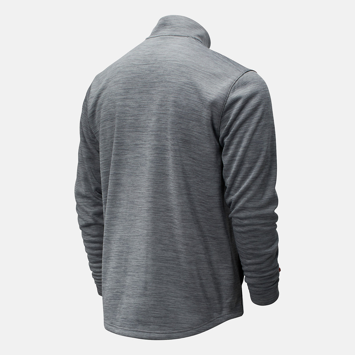 Med Heather Grey Thermal Half Zip | New Balance Clothing