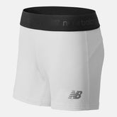 White NB Compression Short | New Balance Clothing