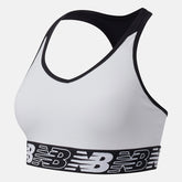 White NB Pace Bra 3.0 | New Balance Clothing