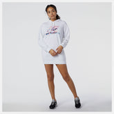 White NB Athletics Erin Loree Hoodie Dress | New Balance Clothing