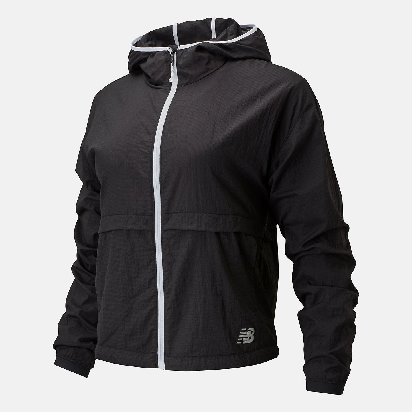 Black Impact Run Light Pack Jacket | New Balance Clothing