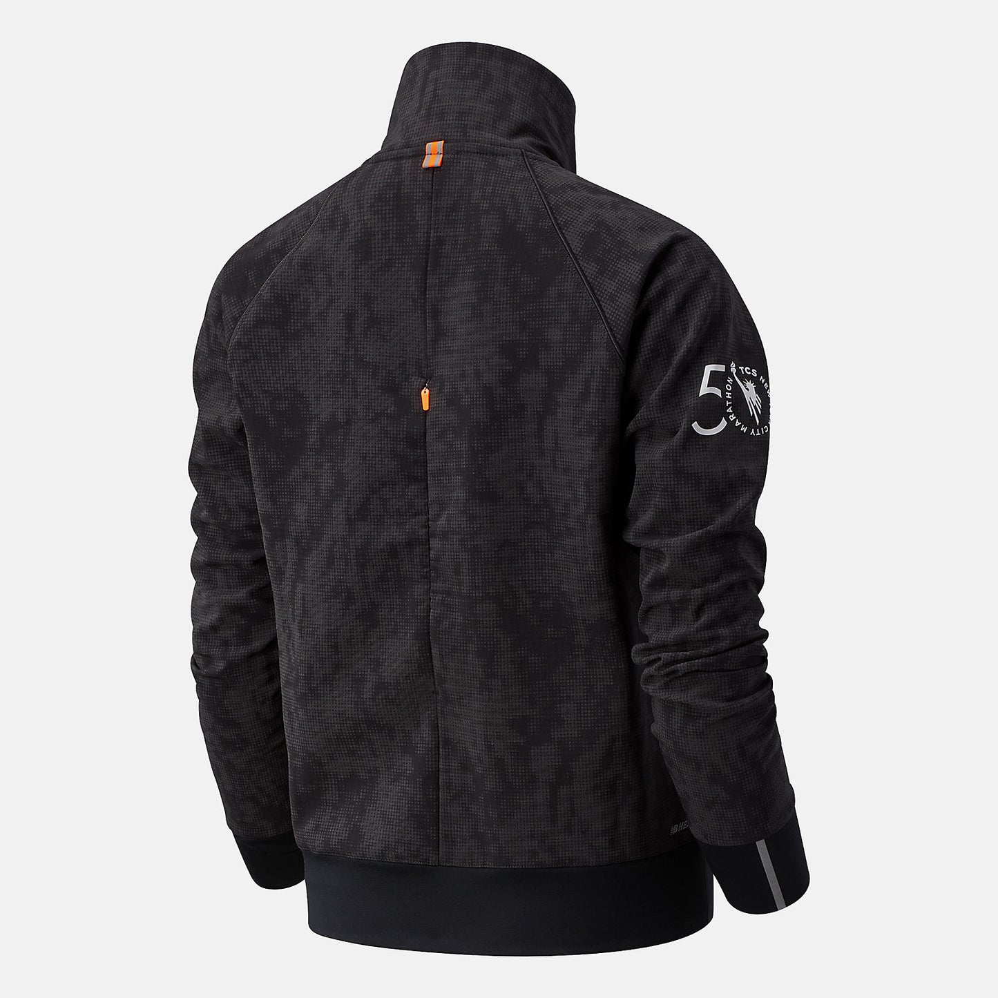 Black NYC Marathon Reflective Impact Run Winter Jacket | New Balance Clothing