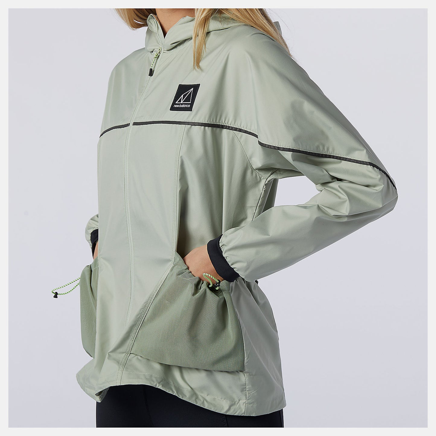 Silver NB All Terrain Jacket | New Balance Clothing