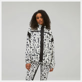 White Relentless Printed Woven Jacket | New Balance Clothing