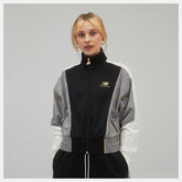 Black NB Athletics Higher Learning Stripe Track Jacket | New Balance Clothing