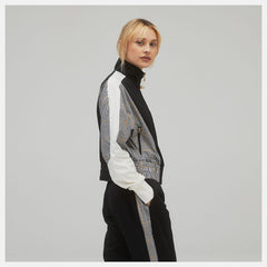 Black NB Athletics Higher Learning Stripe Track Jacket | New Balance Clothing