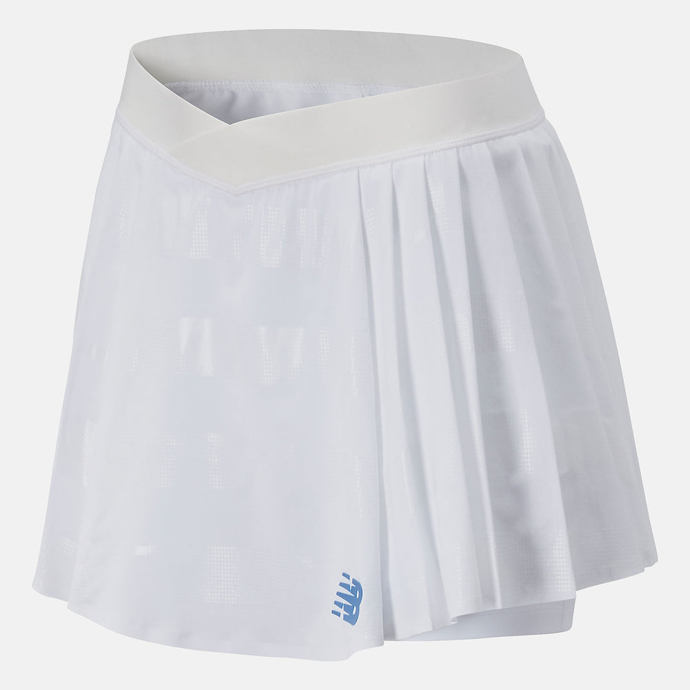 White Tournament Pleated Skort | New Balance Clothing