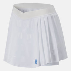 White Tournament Pleated Skort | New Balance Clothing