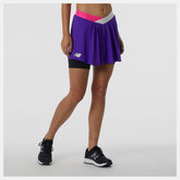 Deep Violet Tournament Woven Skort | New Balance Clothing