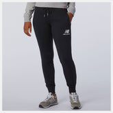 Black NB Essentials French Terry Sweatpant | New Balance Clothing