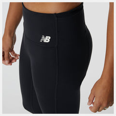 Black Transform NBSleek Crop Tight | New Balance Clothing
