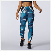Deep Sky Transform 7/8 NBSleek Printed Tight | New Balance Clothing