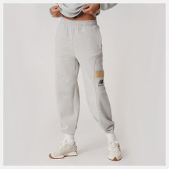Athletic Grey Bandier Fleece Jogger | New Balance Clothing