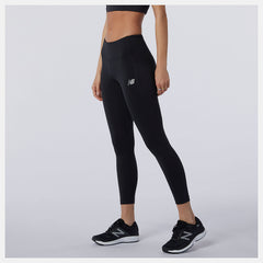 Black Impact Run Crop | New Balance Clothing