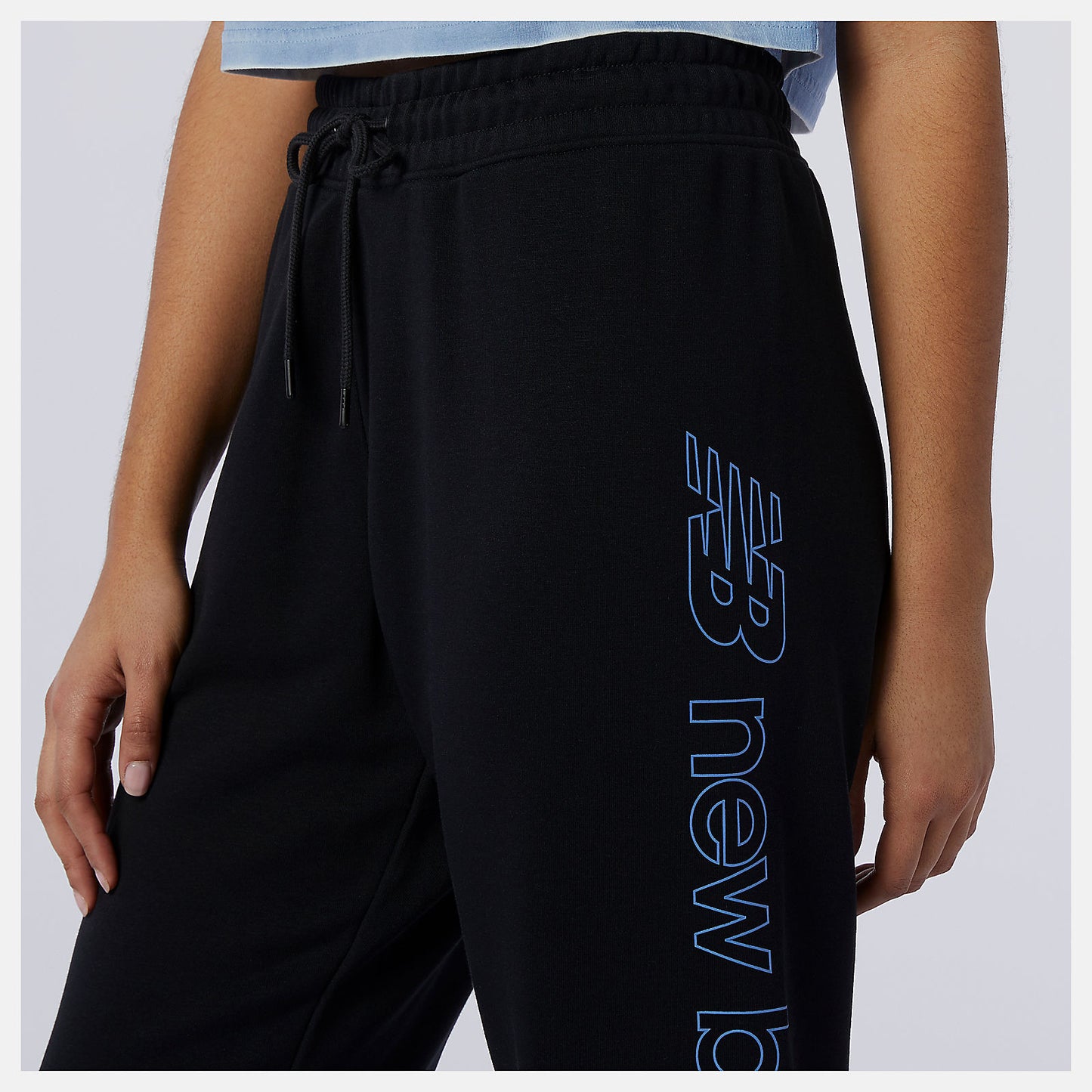 Black Sport Style Optiks Fleece Pant | New Balance Clothing