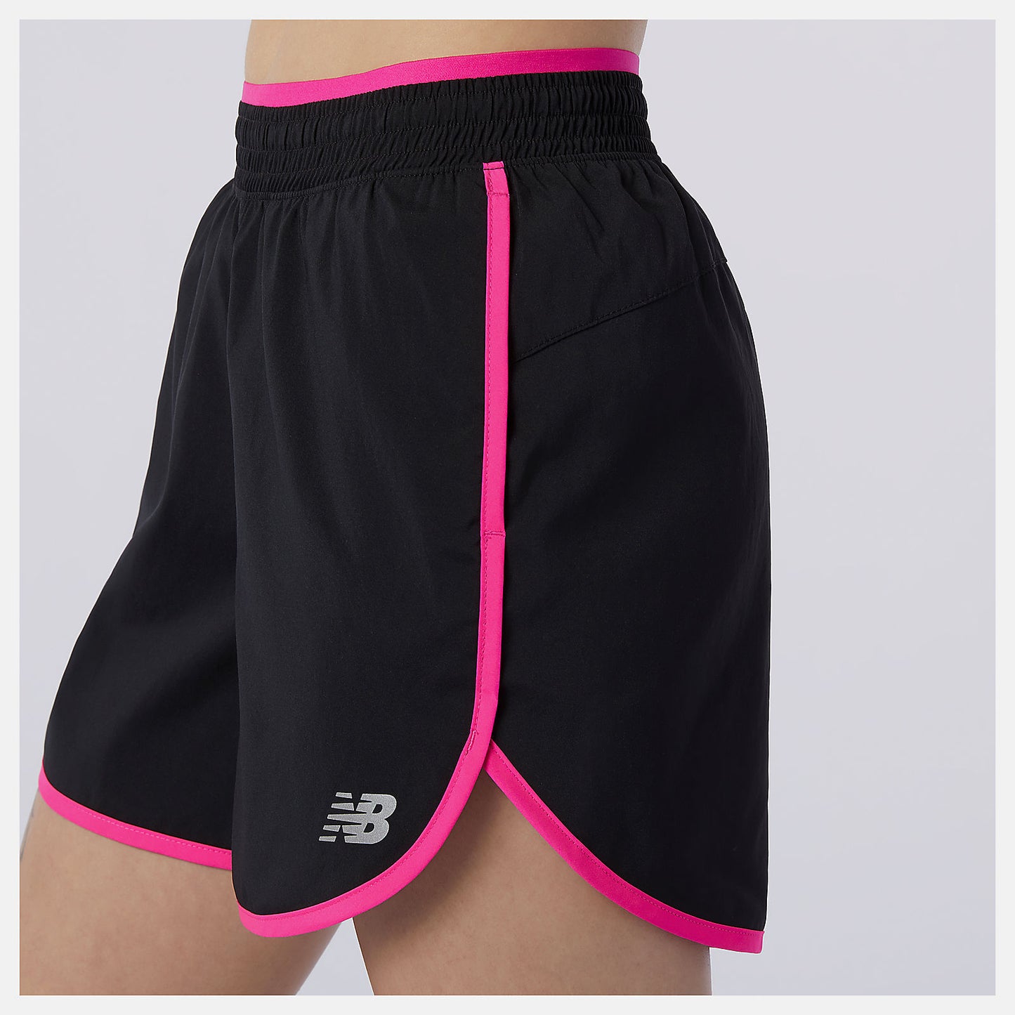 Pink Accelerate Short 5 Inch | New Balance Clothing