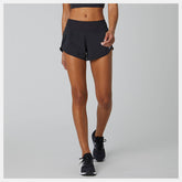 Black Impact Run Short 3 Inch | New Balance Clothing