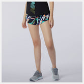Multi Color Printed Impact Run Short 3 Inch | New Balance Clothing