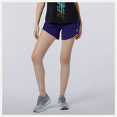 Virtual Violet Impact Run Short 5 Inch | New Balance Clothing