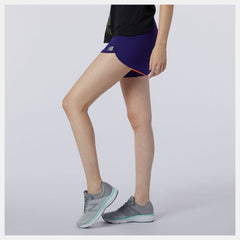 Virtual Violet Impact Run Short 5 Inch | New Balance Clothing