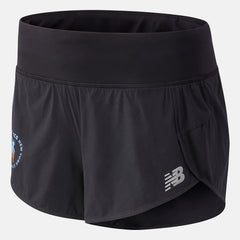 Black NYC Marathon Impact Run Short 3 inch | New Balance Clothing