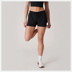 Black Bandier Woven tech Short | New Balance Clothing