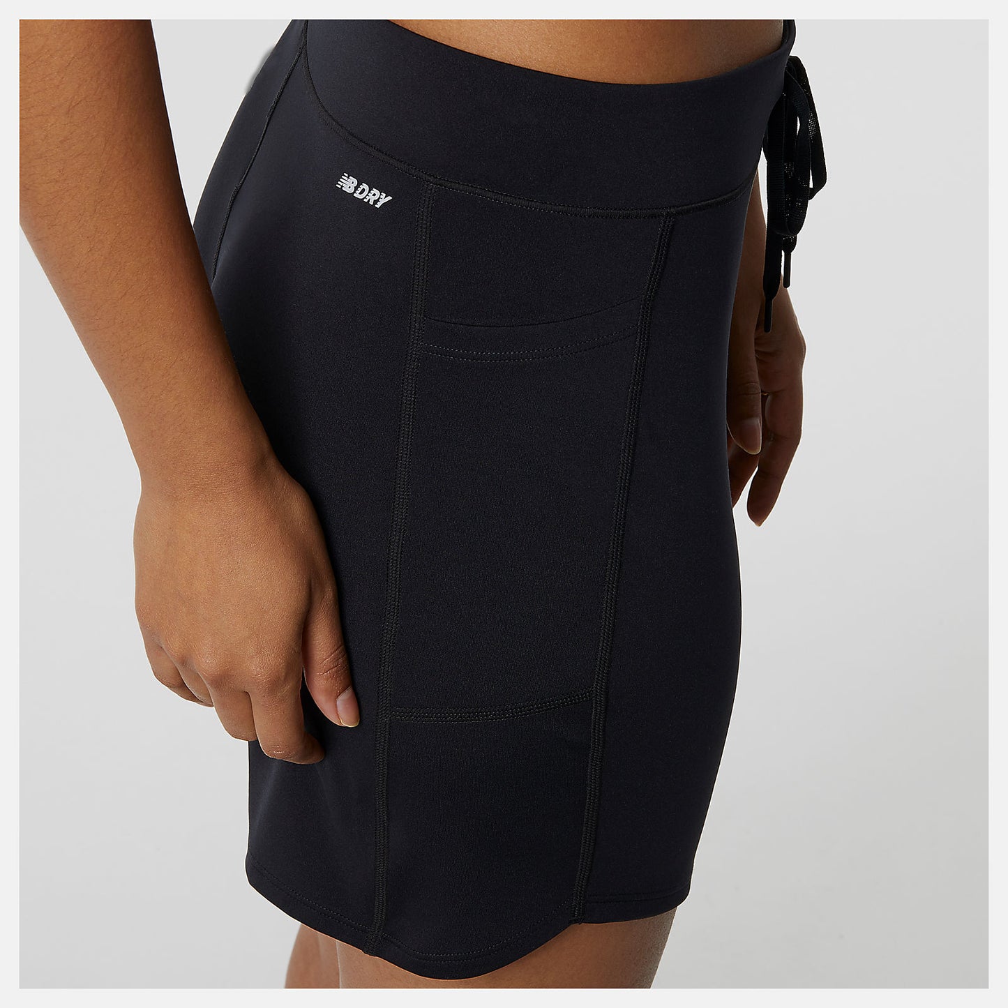 Black Impact Run Short 7 Inch | New Balance Clothing