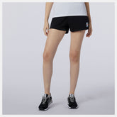 Black NB Essentials Knit Short | New Balance Clothing